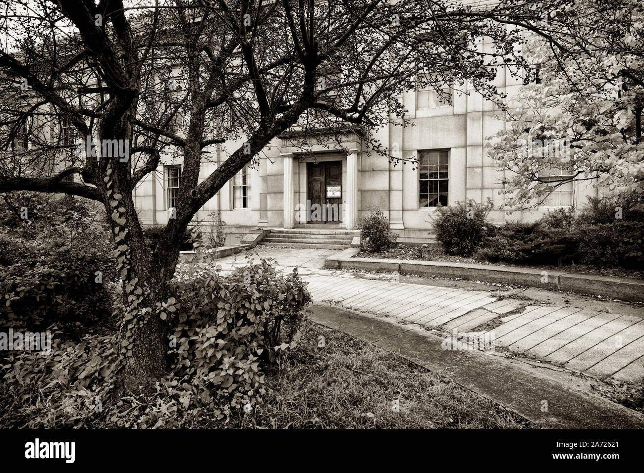 Die alte Worcester County Court House Stockfoto