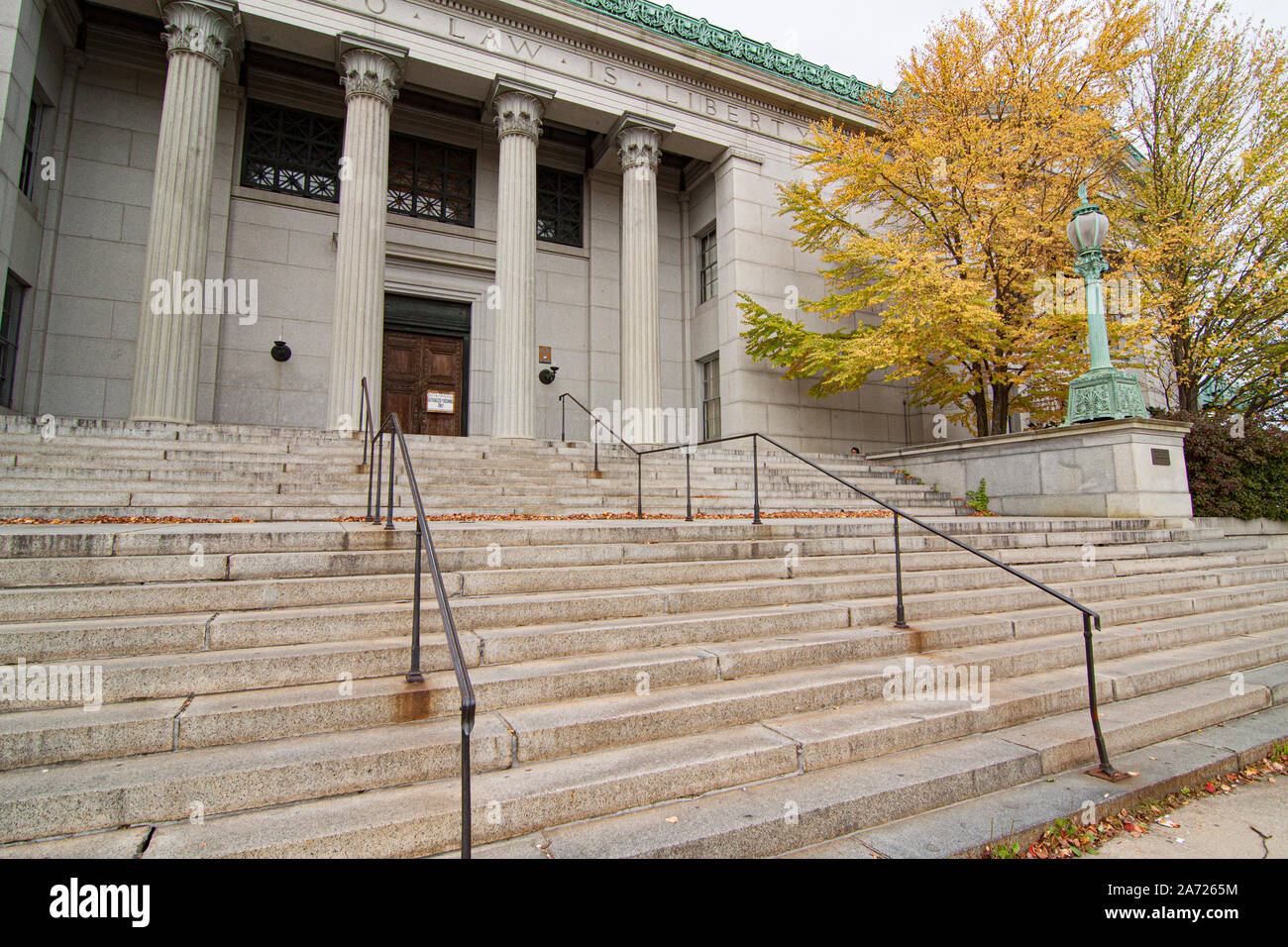 Die alte Worcester County Court House Stockfoto