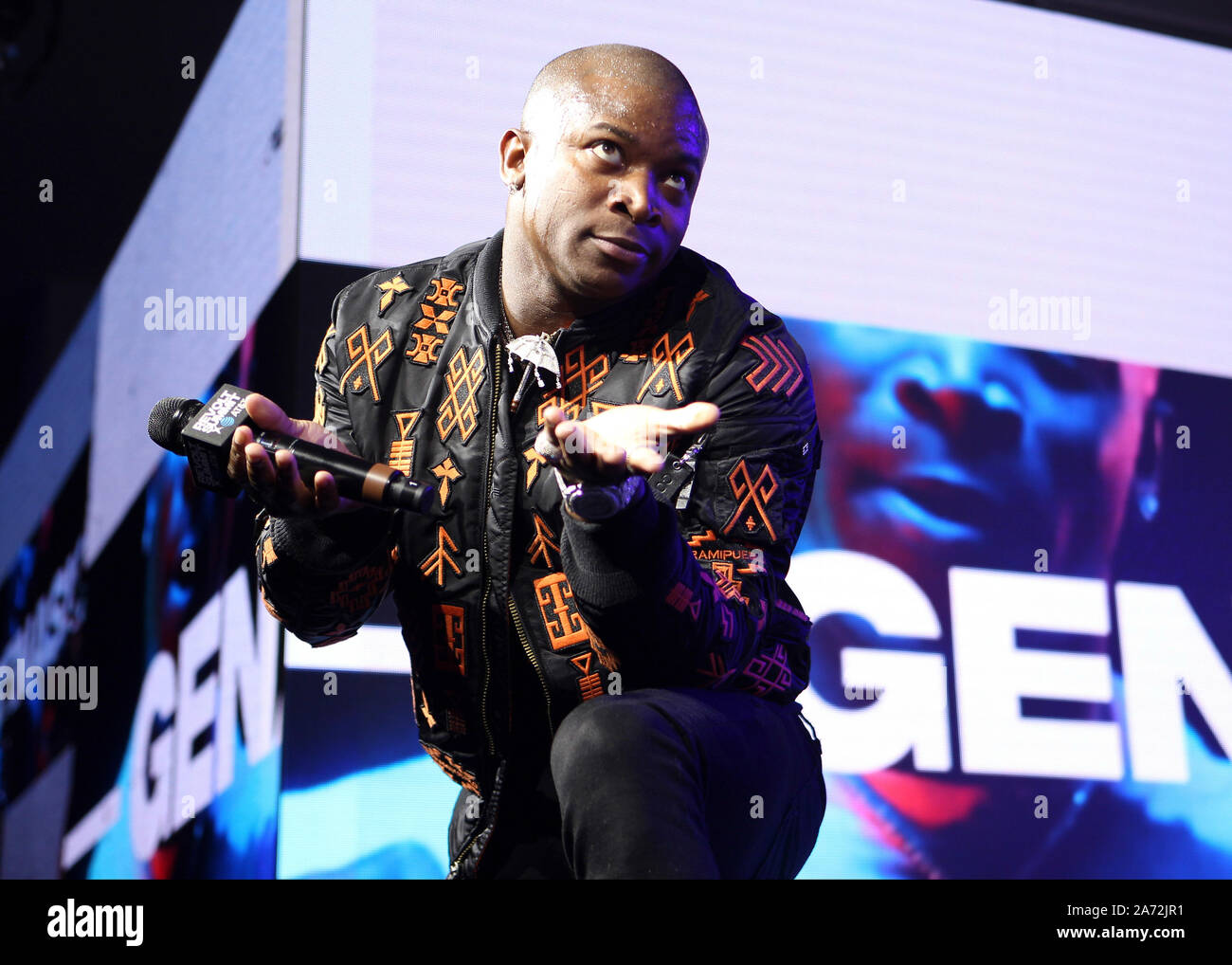 O.T. Genasis führt an der Revolte Gipfel x AT&T LA am 26. Oktober 2019 im Magic Box in Los Angeles, Kalifornien. Stockfoto