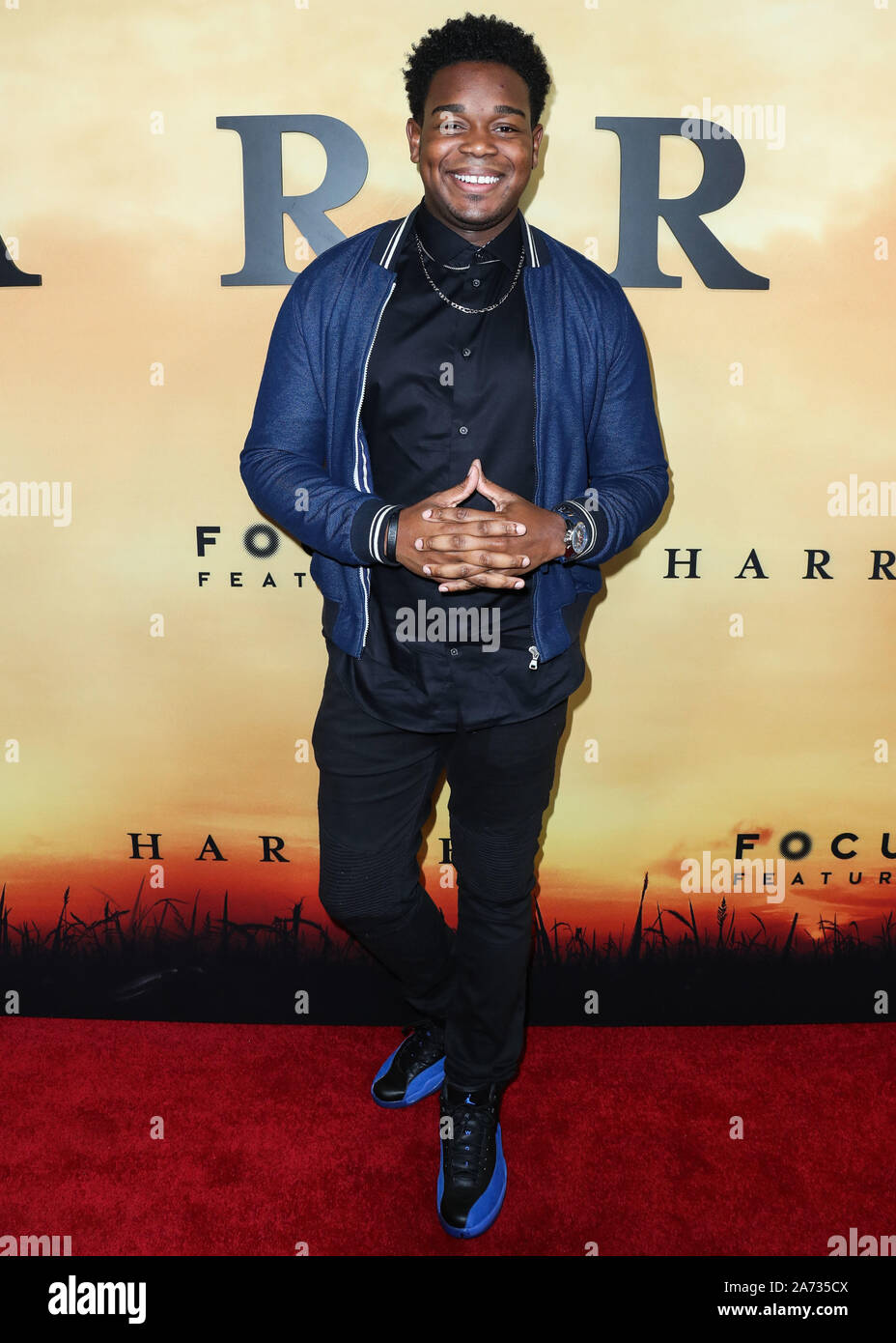 Los Angeles, USA. 29 Okt, 2019. LOS ANGELES, Kalifornien, USA - 29. Oktober: Dexter Darden kommt an der Los Angeles Premiere von Focus Features'' Harriet' im Orpheum Theater am 29. Oktober 2019 in Los Angeles, Kalifornien, USA. (Foto von Xavier Collin/Image Press Agency) Quelle: Bild Presse Agentur/Alamy leben Nachrichten Stockfoto
