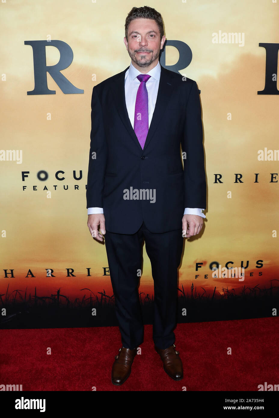 Los Angeles, USA. 29 Okt, 2019. LOS ANGELES, Kalifornien, USA - 29. Oktober: Nick Basta kommt an der Los Angeles Premiere von Focus Features'' Harriet' im Orpheum Theater am 29. Oktober 2019 in Los Angeles, Kalifornien, USA. (Foto von Xavier Collin/Image Press Agency) Quelle: Bild Presse Agentur/Alamy leben Nachrichten Stockfoto