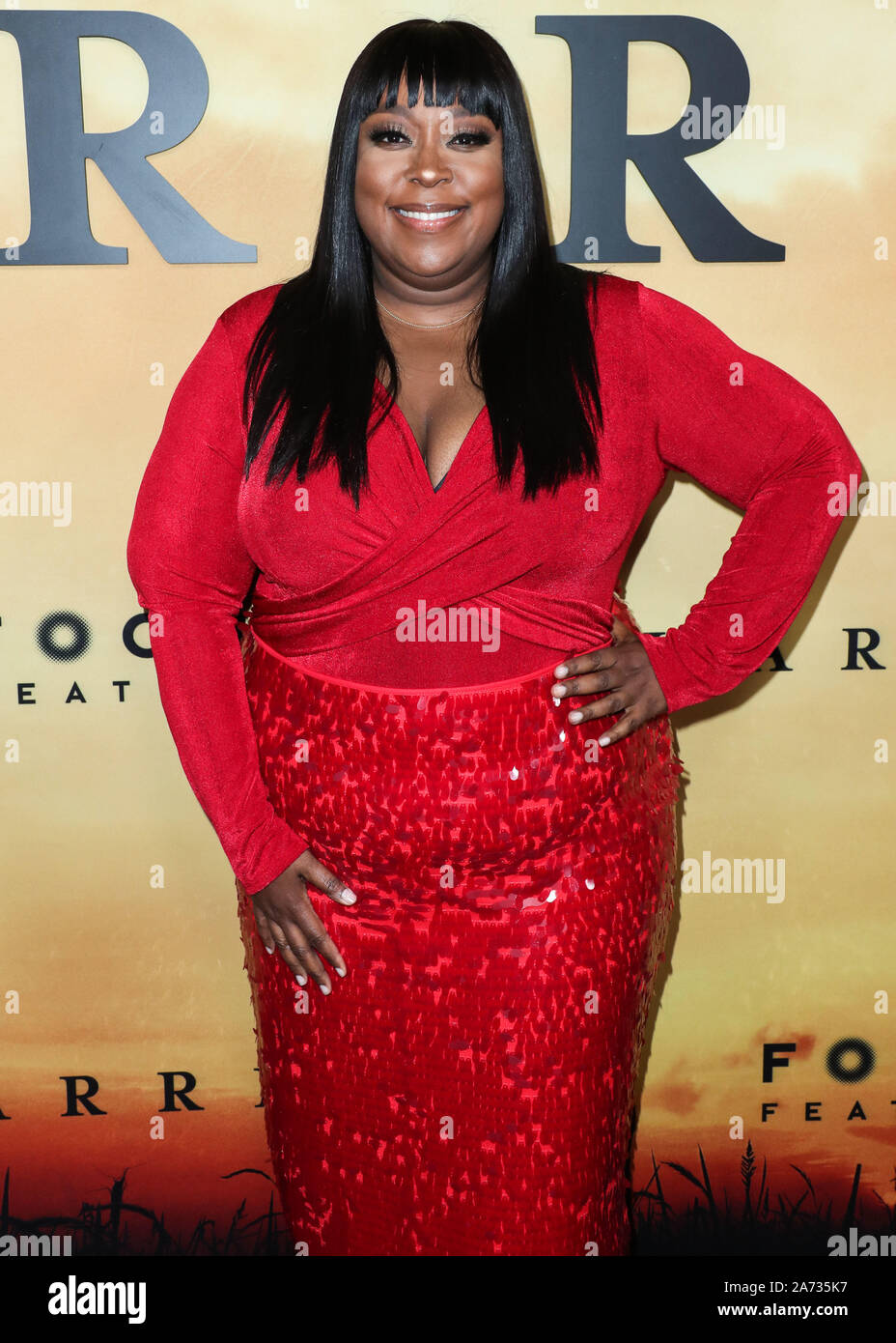 Los Angeles, USA. 29 Okt, 2019. LOS ANGELES, Kalifornien, USA - 29. Oktober: Loni Liebe kommt an der Los Angeles Premiere von Focus Features'' Harriet' im Orpheum Theater am 29. Oktober 2019 in Los Angeles, Kalifornien, USA. (Foto von Xavier Collin/Image Press Agency) Quelle: Bild Presse Agentur/Alamy leben Nachrichten Stockfoto