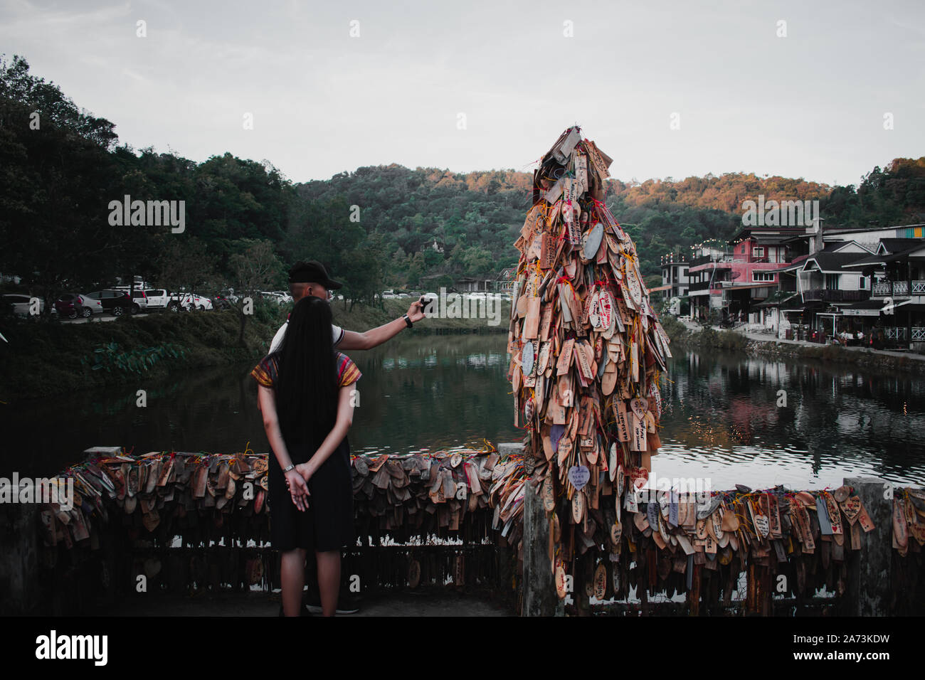 Pilok, Kanchanaburi, Thailand Stockfoto