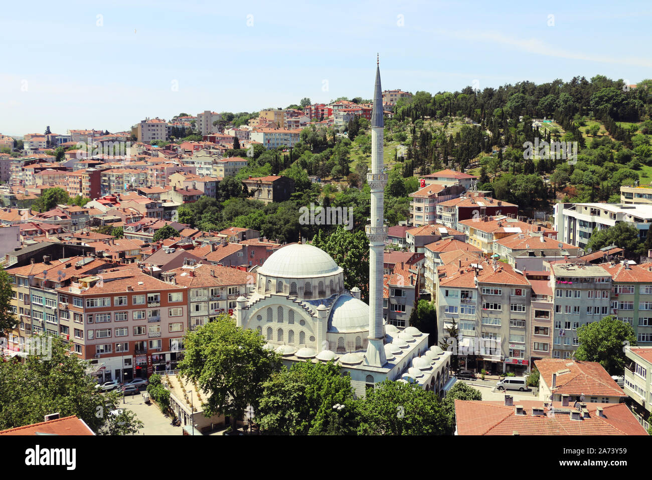 Moschee in Istanbul, Türkei Stockfoto