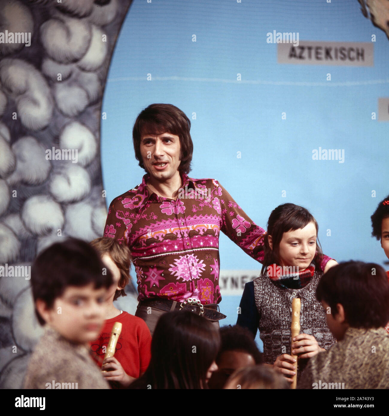 Jenny und Jonny zeigen, Unterhaltungsshow mit Udo Jürgens, Deutschland 1972 Stockfoto