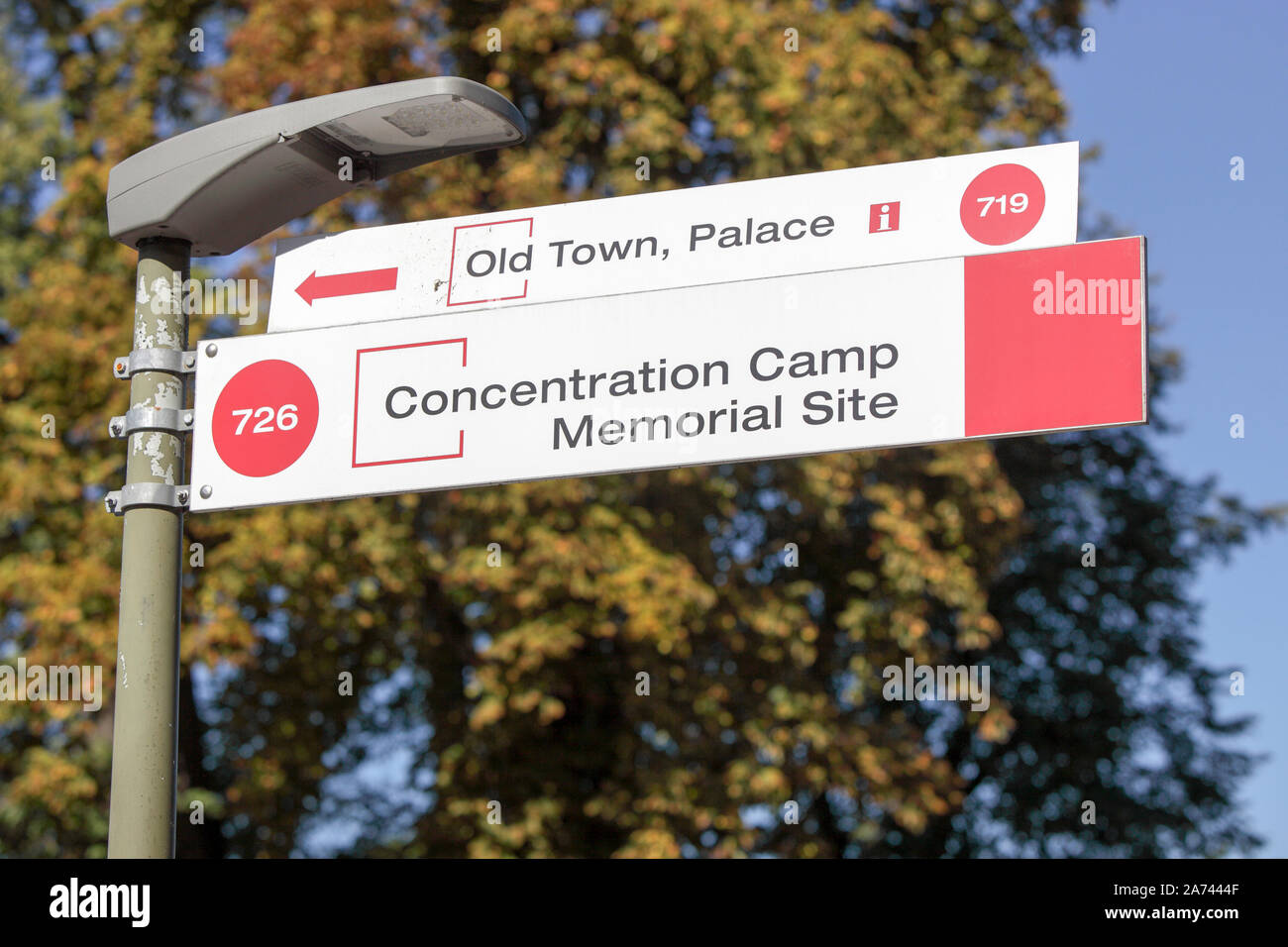 Dieses Bild ist mit einem internen Aspekt des KZ Dachau zugeschrieben, er ist einer von vielen in Fotografen Bibliothek über Dachau. Stockfoto