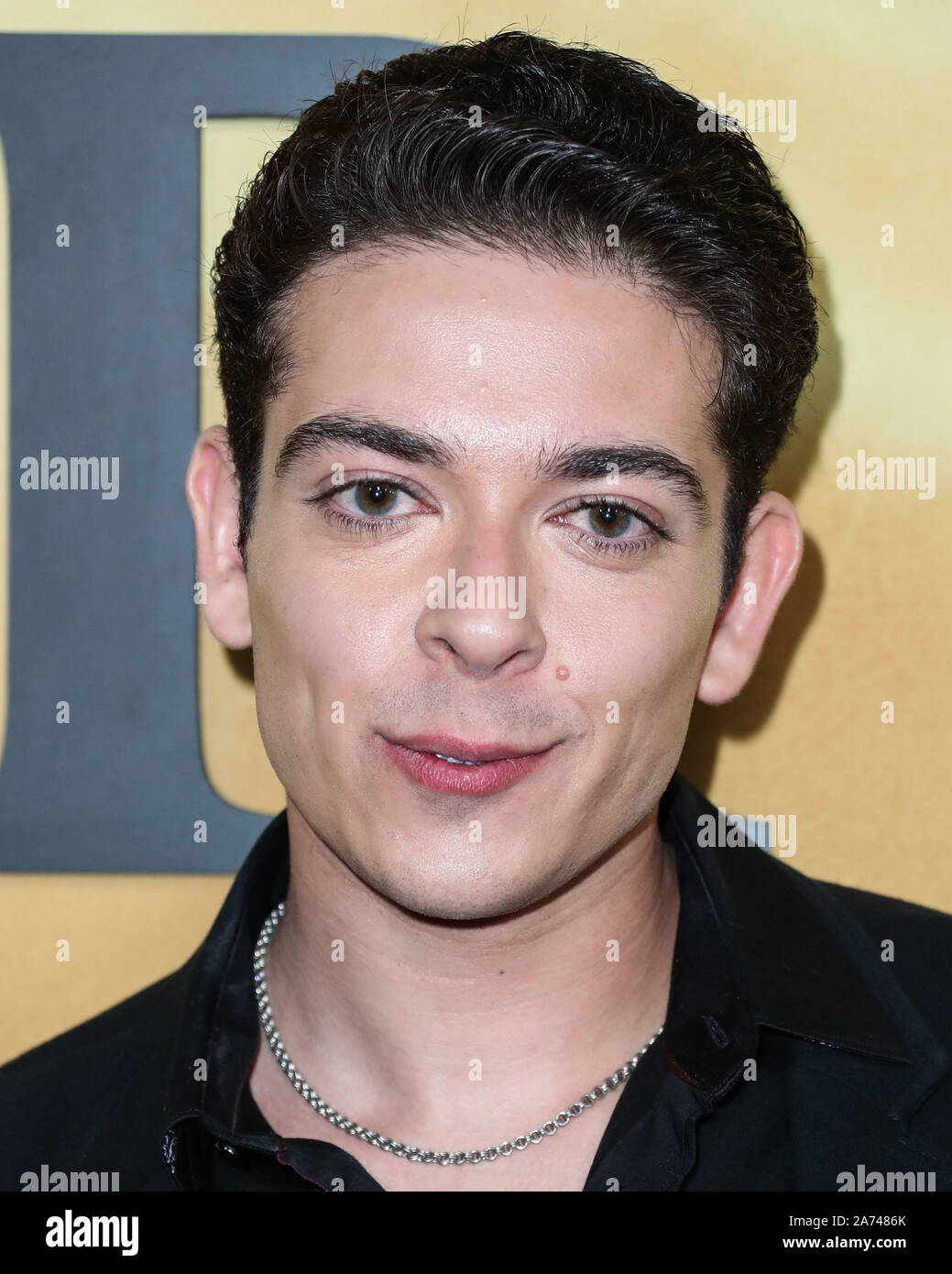 Los Angeles, USA. 29 Okt, 2019. LOS ANGELES, Kalifornien, USA - 29. Oktober: Cody Carrera kommt an der Los Angeles Premiere von Focus Features'' Harriet' im Orpheum Theater am 29. Oktober 2019 in Los Angeles, Kalifornien, USA. (Foto von Xavier Collin/Image Press Agency) Quelle: Bild Presse Agentur/Alamy leben Nachrichten Stockfoto