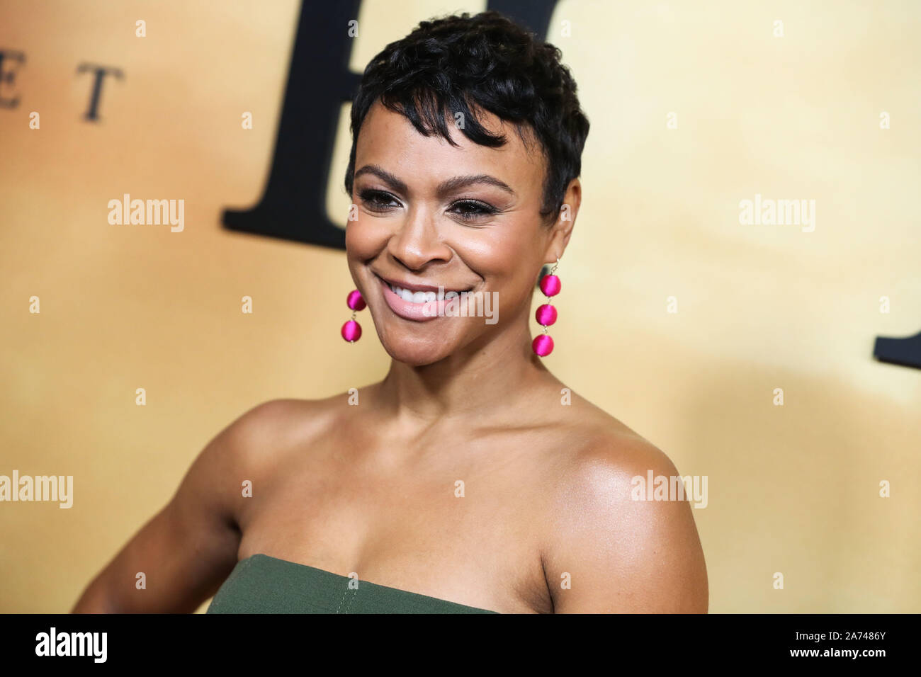 Los Angeles, USA. 29 Okt, 2019. LOS ANGELES, Kalifornien, USA - 29. Oktober: Schauspielerin Carly Hughes kommt an der Los Angeles Premiere von Focus Features'' Harriet' im Orpheum Theater am 29. Oktober 2019 in Los Angeles, Kalifornien, USA. (Foto von Xavier Collin/Image Press Agency) Quelle: Bild Presse Agentur/Alamy leben Nachrichten Stockfoto