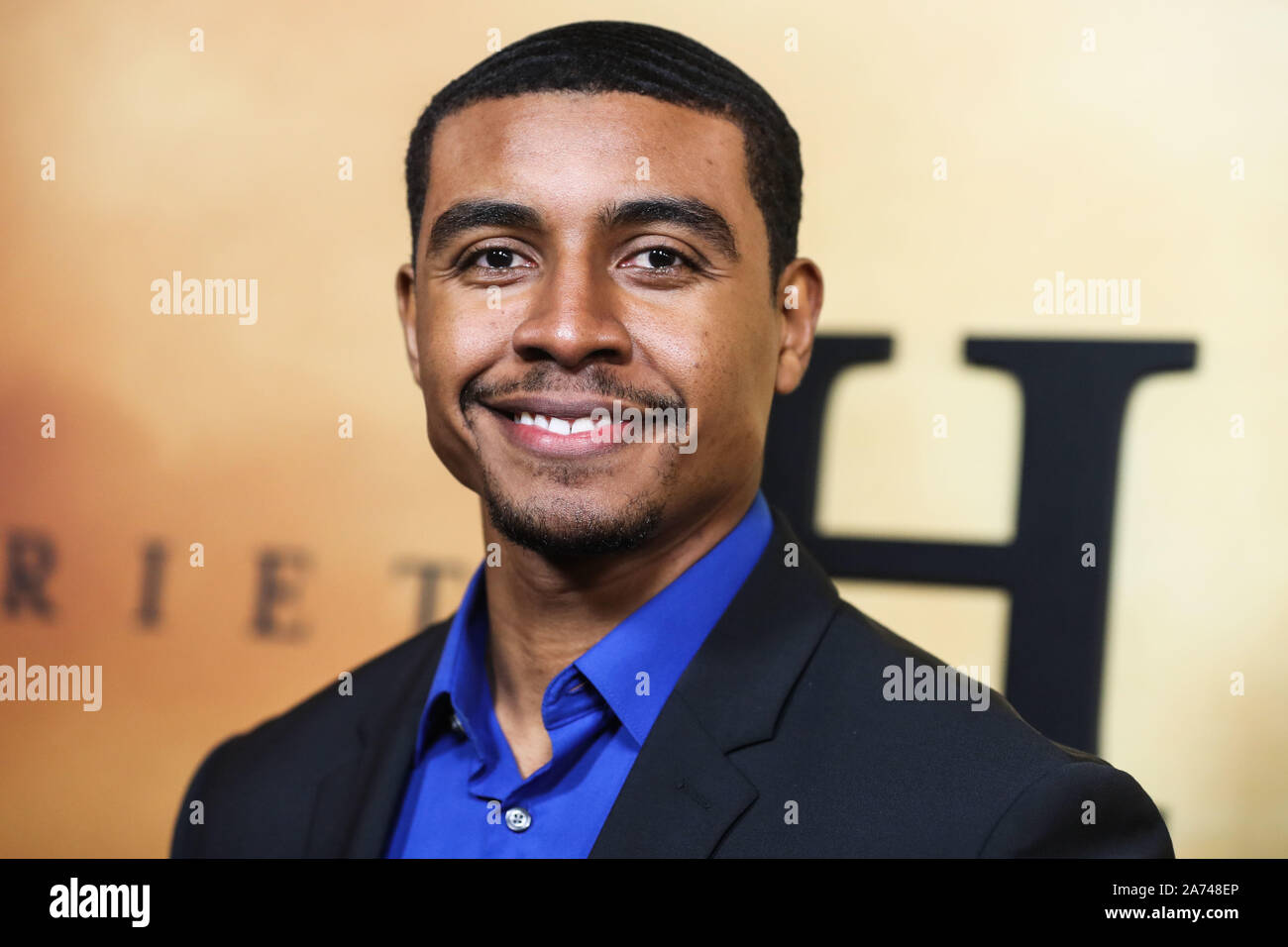 Los Angeles, USA. 29 Okt, 2019. LOS ANGELES, Kalifornien, USA - 29. Oktober: Joseph Lee Anderson kommt an der Los Angeles Premiere von Focus Features'' Harriet' im Orpheum Theater am 29. Oktober 2019 in Los Angeles, Kalifornien, USA. (Foto von Xavier Collin/Image Press Agency) Quelle: Bild Presse Agentur/Alamy leben Nachrichten Stockfoto