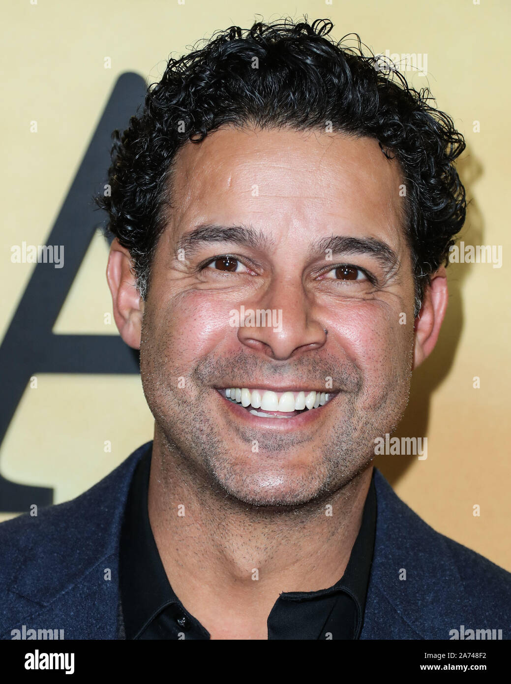 Los Angeles, USA. 29 Okt, 2019. LOS ANGELES, Kalifornien, USA - 29. Oktober: Jon Huertas kommt an der Los Angeles Premiere von Focus Features'' Harriet' im Orpheum Theater am 29. Oktober 2019 in Los Angeles, Kalifornien, USA. (Foto von Xavier Collin/Image Press Agency) Quelle: Bild Presse Agentur/Alamy leben Nachrichten Stockfoto