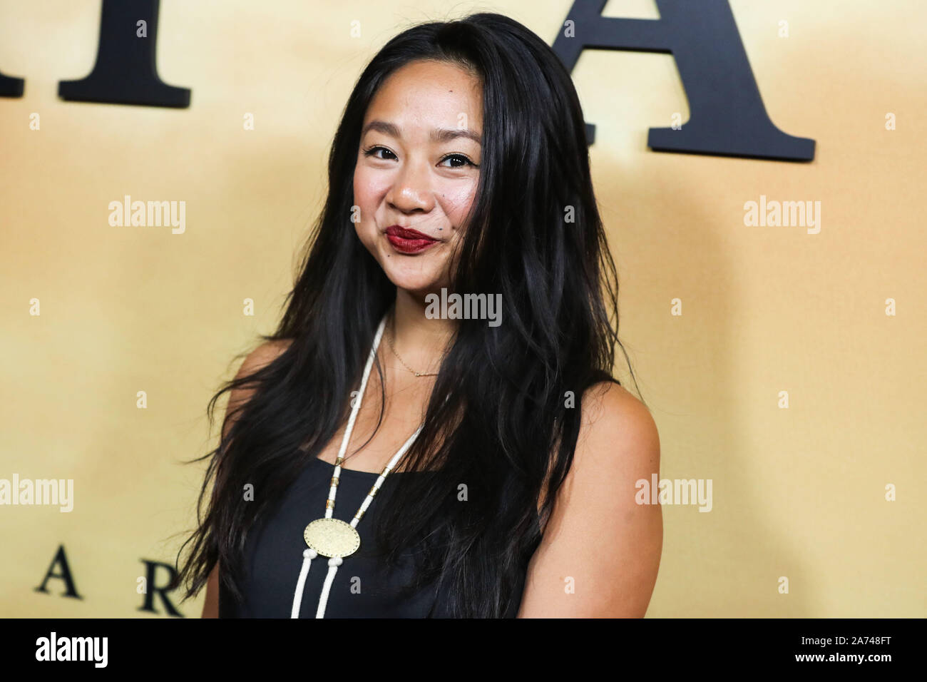 Los Angeles, USA. 29 Okt, 2019. LOS ANGELES, Kalifornien, USA - 29. Oktober: Stephanie Hsu kommt an der Los Angeles Premiere von Focus Features'' Harriet' im Orpheum Theater am 29. Oktober 2019 in Los Angeles, Kalifornien, USA. (Foto von Xavier Collin/Image Press Agency) Quelle: Bild Presse Agentur/Alamy leben Nachrichten Stockfoto