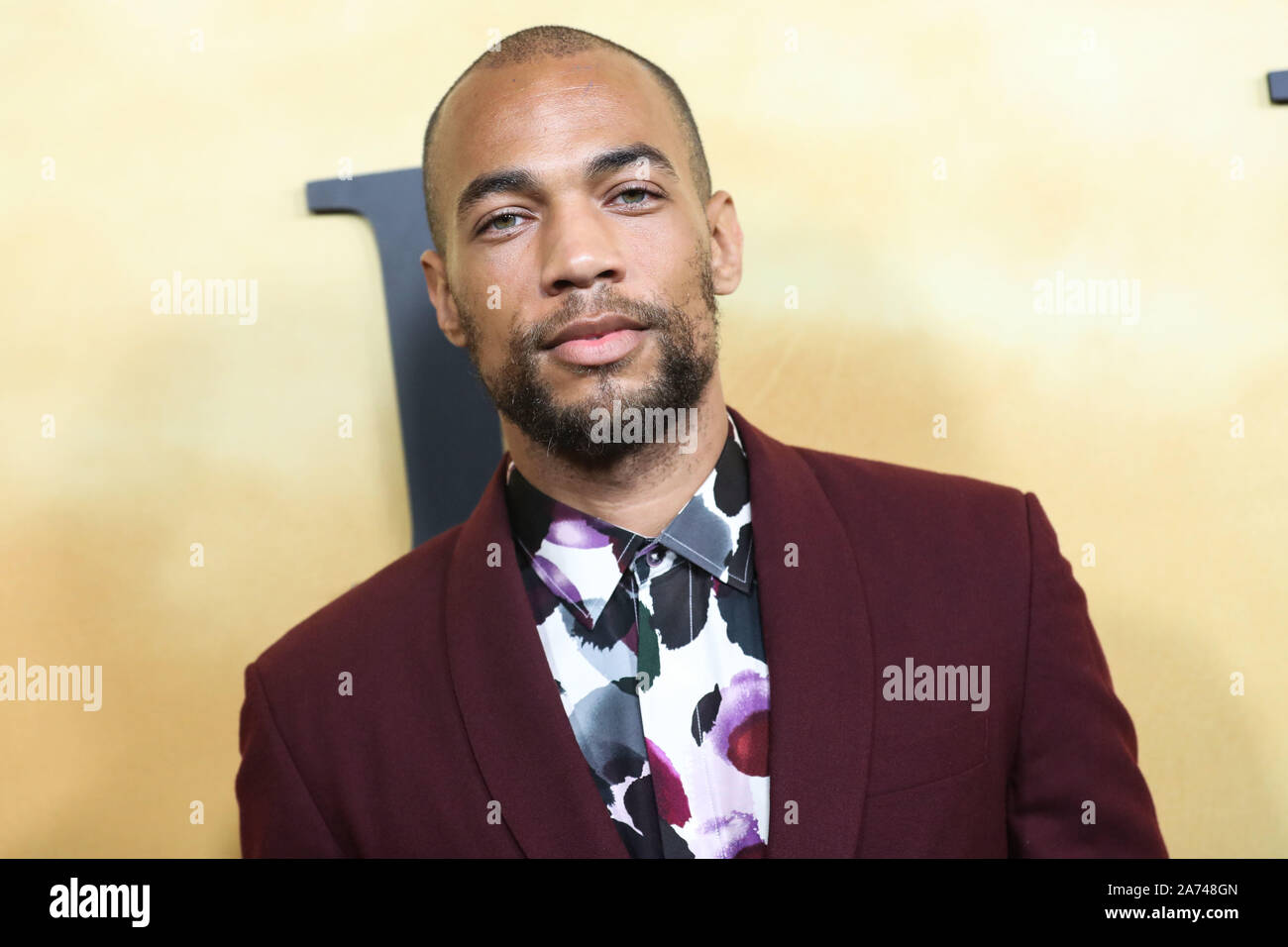 Los Angeles, USA. 29 Okt, 2019. LOS ANGELES, Kalifornien, USA - 29. Oktober: Kendrick Sampson kommt an der Los Angeles Premiere von Focus Features'' Harriet' im Orpheum Theater am 29. Oktober 2019 in Los Angeles, Kalifornien, USA. (Foto von Xavier Collin/Image Press Agency) Quelle: Bild Presse Agentur/Alamy leben Nachrichten Stockfoto