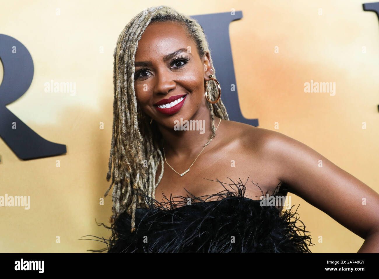 Los Angeles, USA. 29 Okt, 2019. LOS ANGELES, Kalifornien, USA - 29. Oktober: Opal Tometi kommt an der Los Angeles Premiere von Focus Features'' Harriet' im Orpheum Theater am 29. Oktober 2019 in Los Angeles, Kalifornien, USA. (Foto von Xavier Collin/Image Press Agency) Quelle: Bild Presse Agentur/Alamy leben Nachrichten Stockfoto