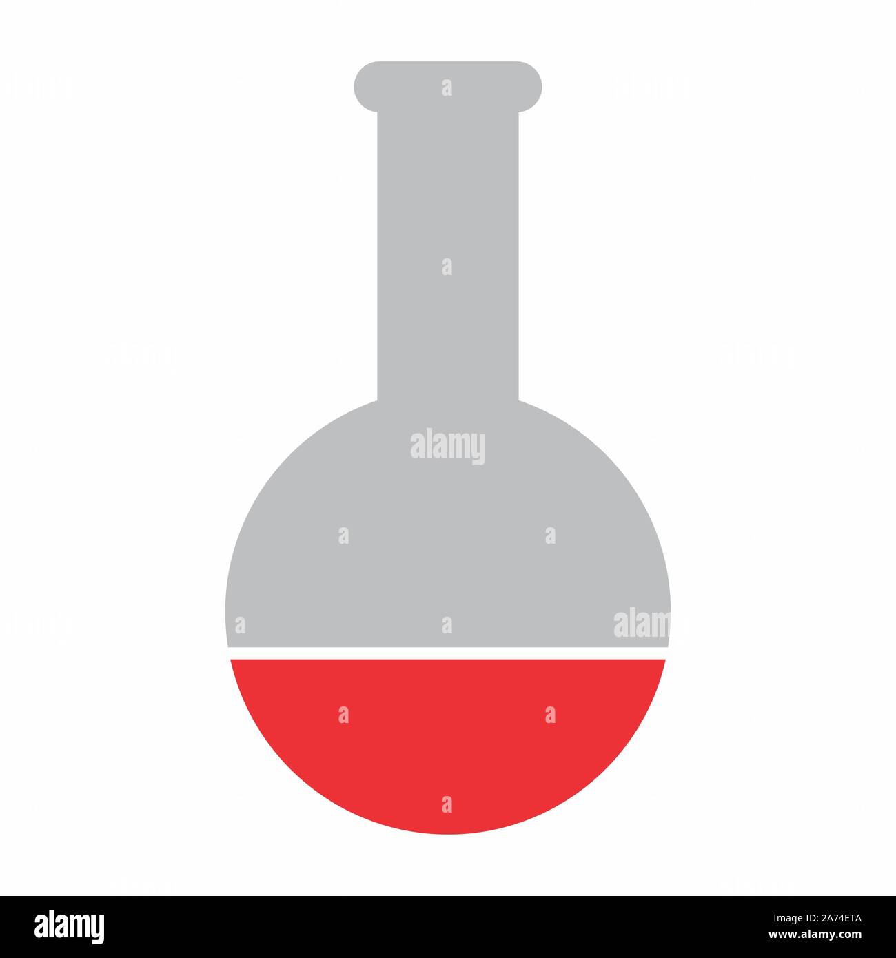 Lab Kolben Symbol Stock Vektor