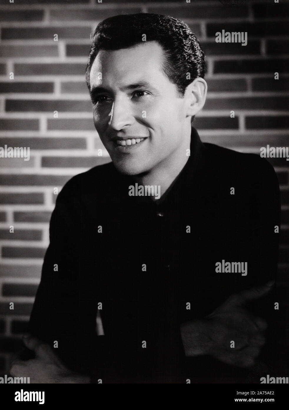 Silvio Francesco, italienischer Unterhaltungskünstler, Deutschland 1950er Jahre. Italienische entertainer Silvio Francesco, Deutschland 1950. Stockfoto