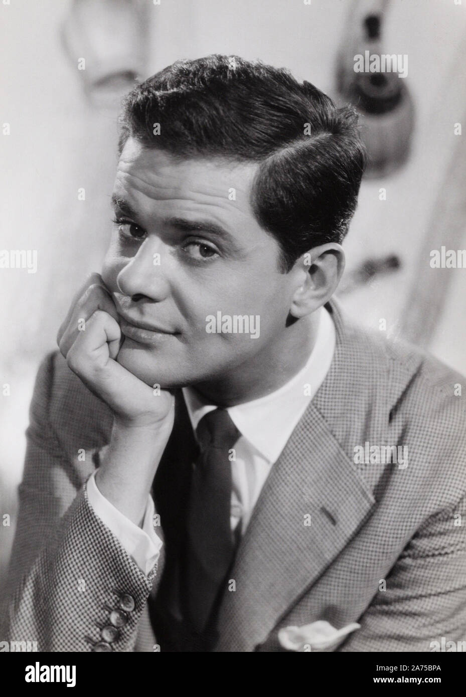 Walter Giller, deutscher Wittlich, Deutschland 1956. Deutsche Schauspieler Walter Giller, Deutschland 1956. Stockfoto