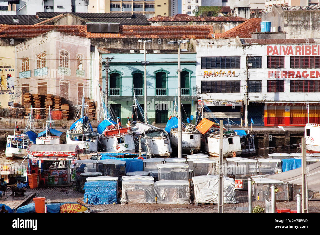 Ver-o-Peso Markt, Belém, Pará, Brasilien Stockfoto