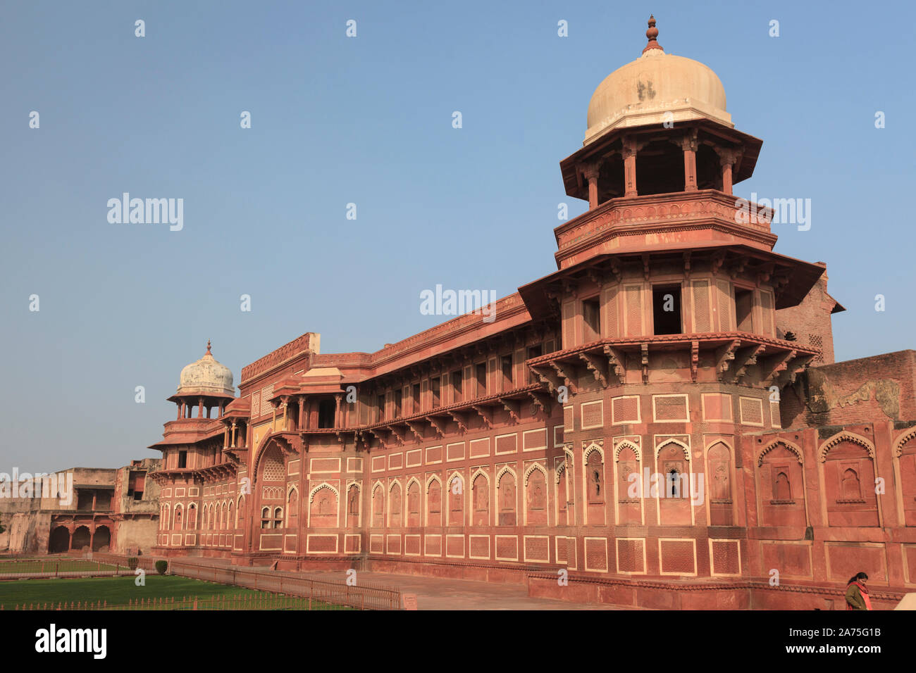 Indien, Uttar Pradesh, Agra, Agra Fort Stockfoto