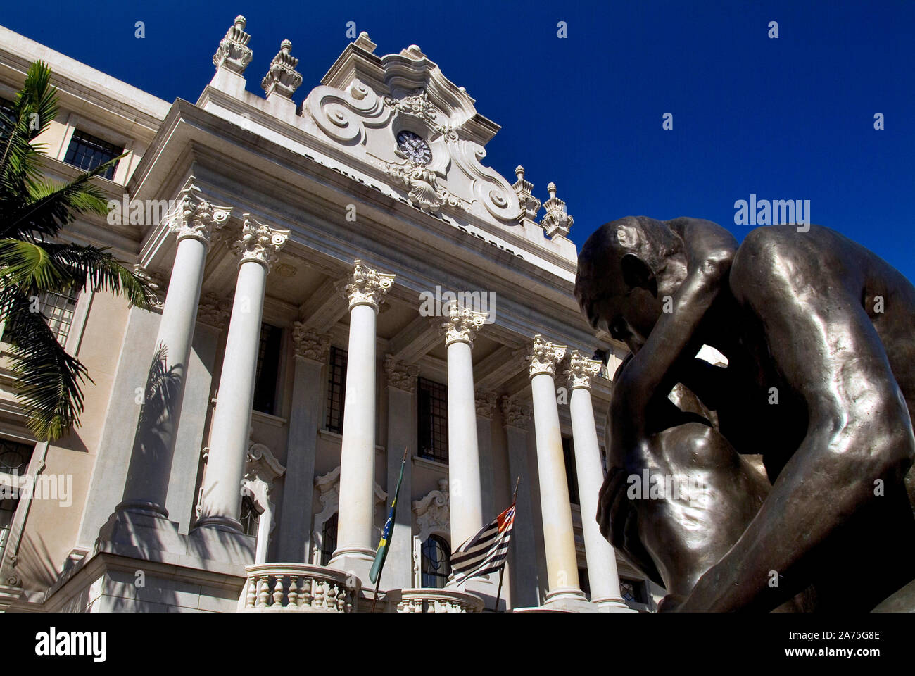 Universität Rechts der USP, Largo São Francisco, São Paulo, Brasilien Stockfoto