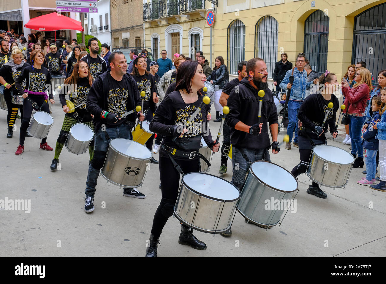 Ostersonntag Karneval, Carcabuey, Sierra Subbetica, Provinz Córdoba, Andalusien, Spanien Stockfoto