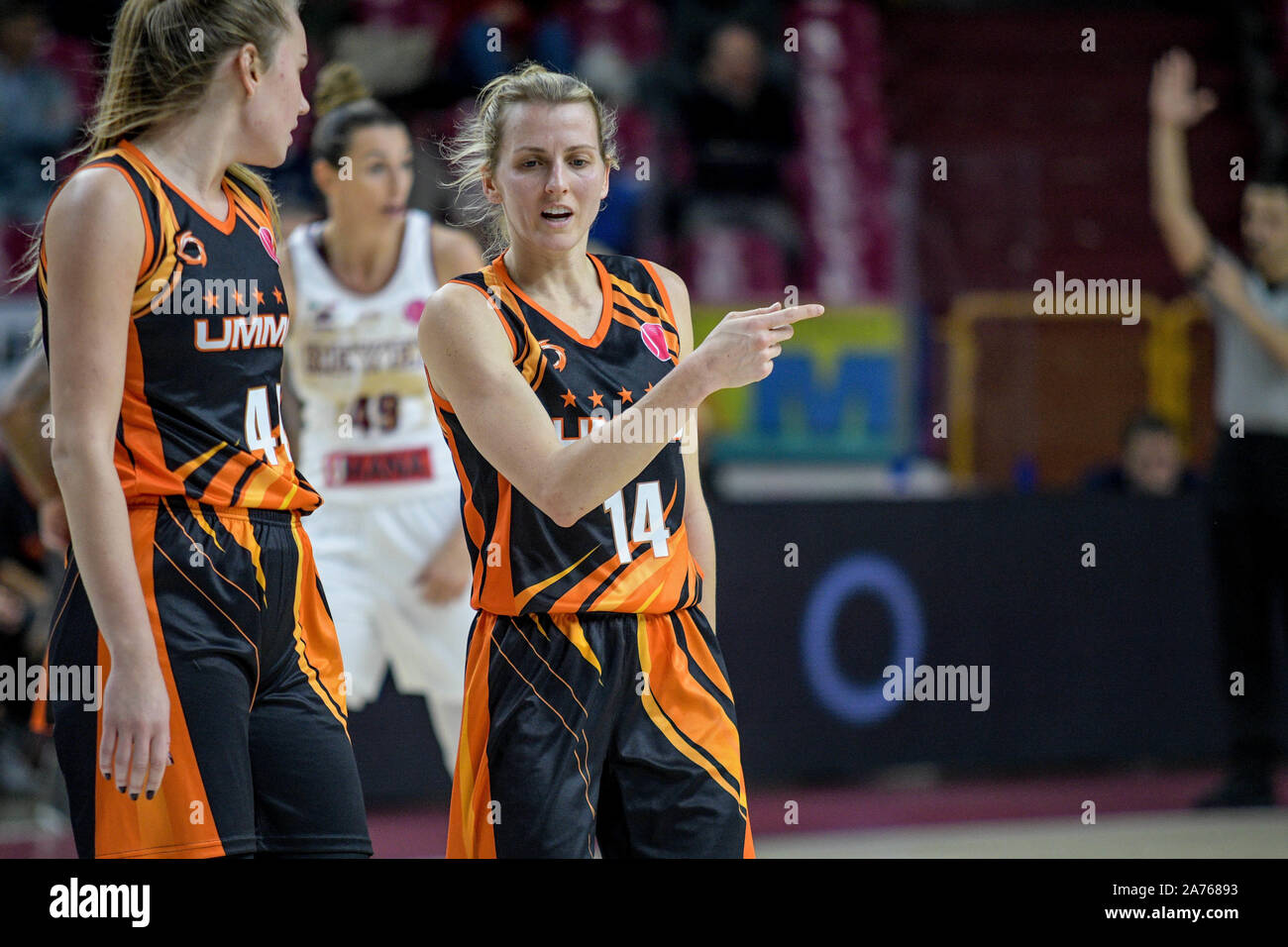 Venezia, Italien. 30 Okt, 2019. alexandria Quigley (ummc Jekaterinburg) während Reyer Venezia vs UMMC Jekaterinburg, Basketball Euroleague Frauen Meisterschaft in Venedig, Italien, 30. Oktober 2019 - LPS/Ettore Griffoni Credit: Ettore Griffoni/LPS/ZUMA Draht/Alamy leben Nachrichten Stockfoto