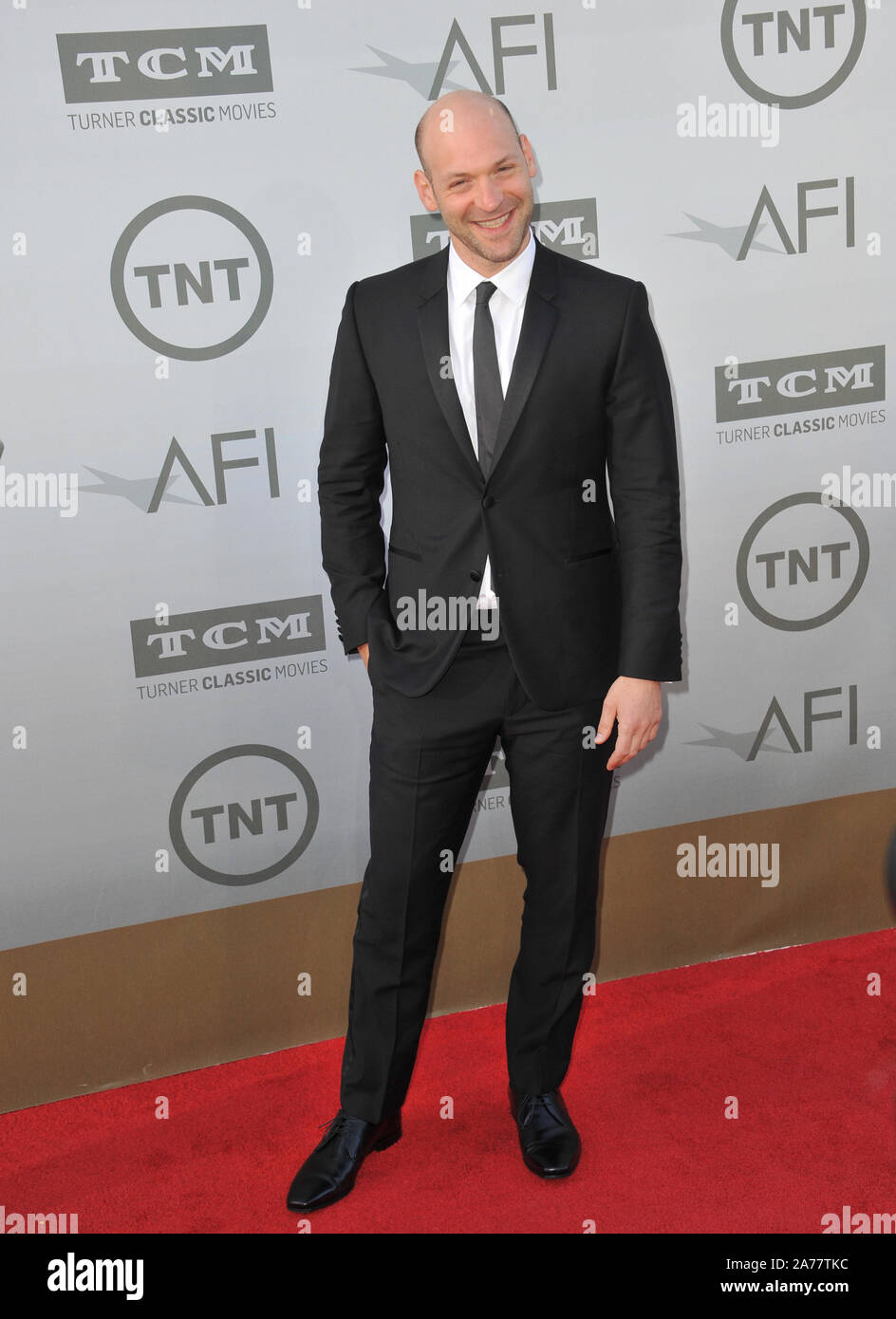 LOS ANGELES, Ca - 5. JUNI 2014: Corey Stoll 2014 American Film Institute Life Achievement Awards ehrt Jane Fonda, im Dolby Theater, Hollywood. © 2014 Paul Smith/Featureflash Stockfoto