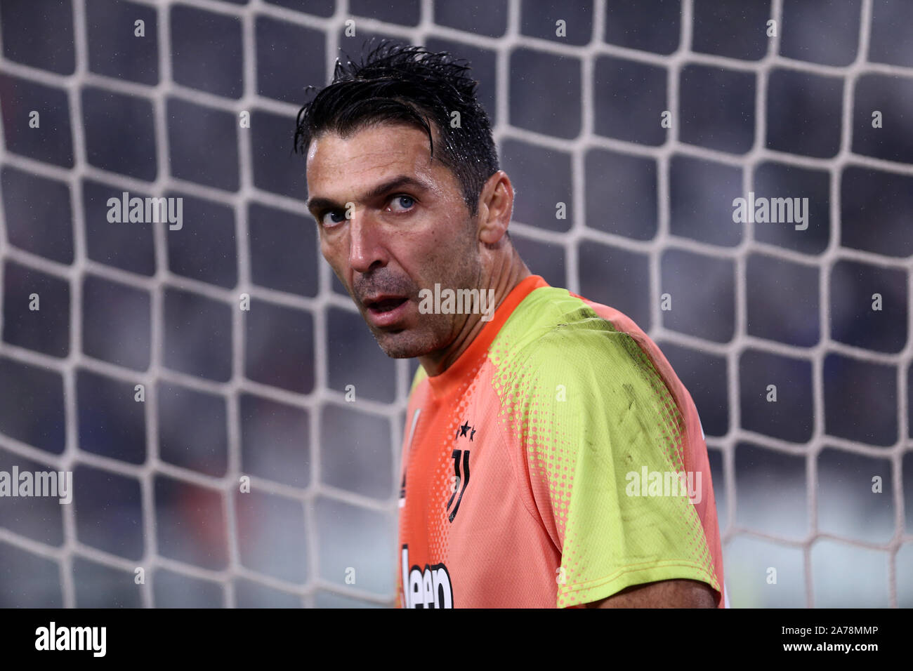Torino, Italien. 30. Oktober 2019. Italienische Serie A Juventus FC vs Genua CFC. Gianluigi Buffon von Juventus Turin. Stockfoto