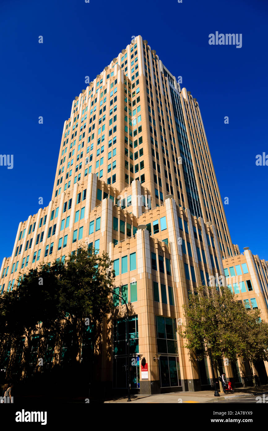 Park Tower Skyscraper, Sacramento, die Hauptstadt des Staates Kalifornien, Vereinigte Staaten von Amerika. Stockfoto