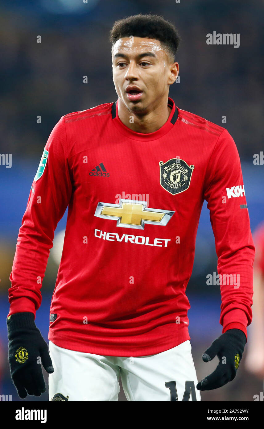 London Vereinigtes Konigreich Oktober 30 Von Manchester United Jesse Lingard Wahrend Carabao Cup Vierte Runde Zwischen Chelsea Und Manchester United An Der Stanford Stockfotografie Alamy
