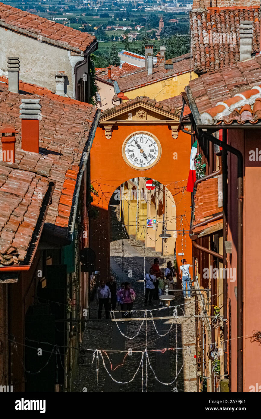 Italien Emilia Romagna - Dozza - das Tor Stockfoto