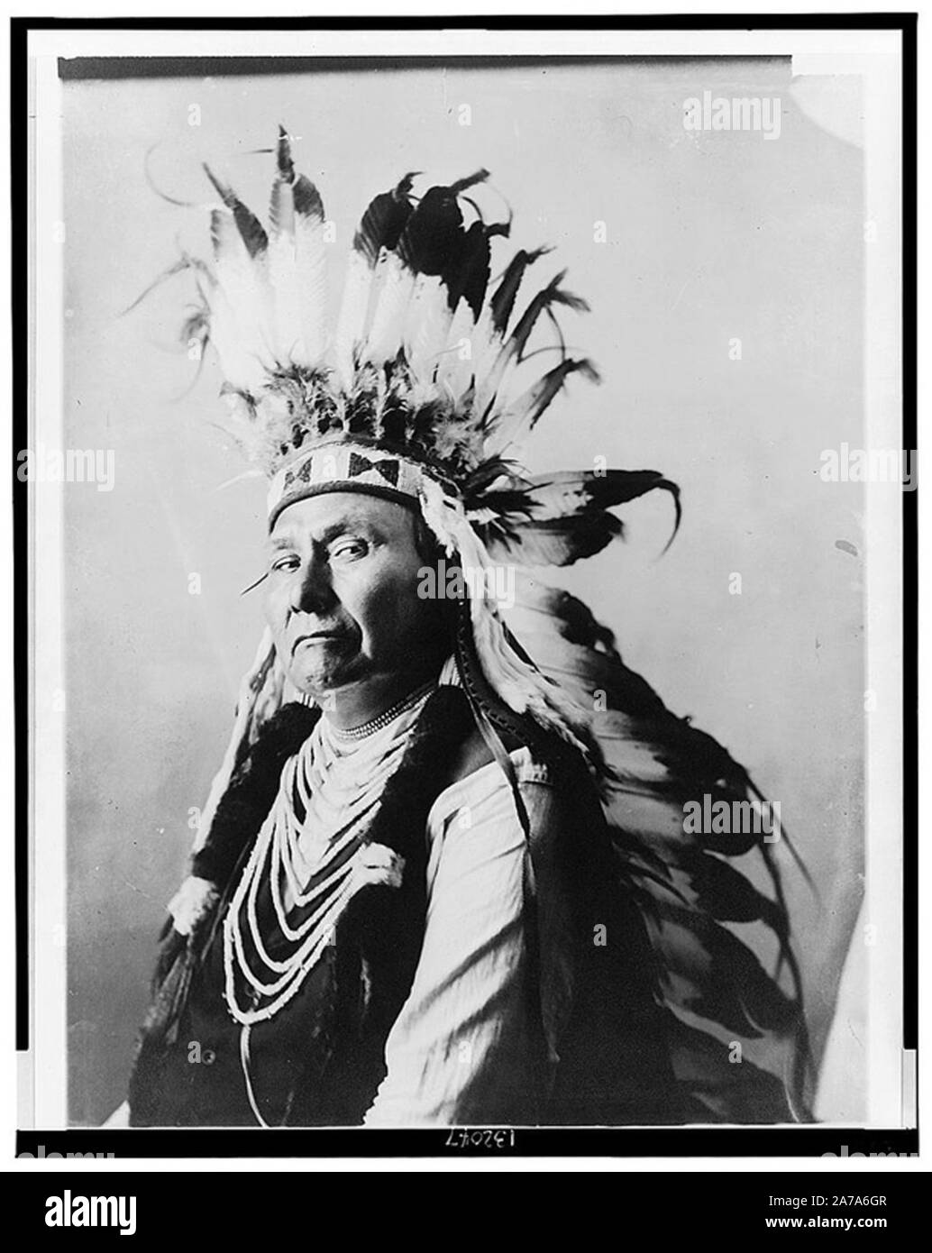 Vintage Indianer portrait Foto Stockfoto