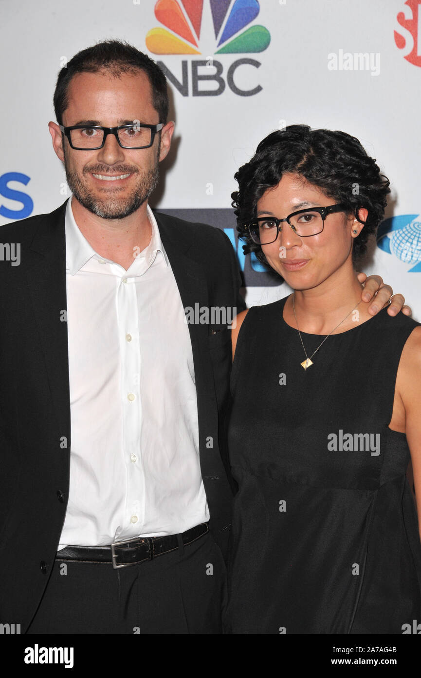LOS ANGELES, Ca - 5. SEPTEMBER 2014: Twitter Gründer Evan Williams & Frau Sara Williams 2014 Cancer Gala im Dolby Theater, Hollywood. © 2014 Paul Smith/Featureflash Stockfoto