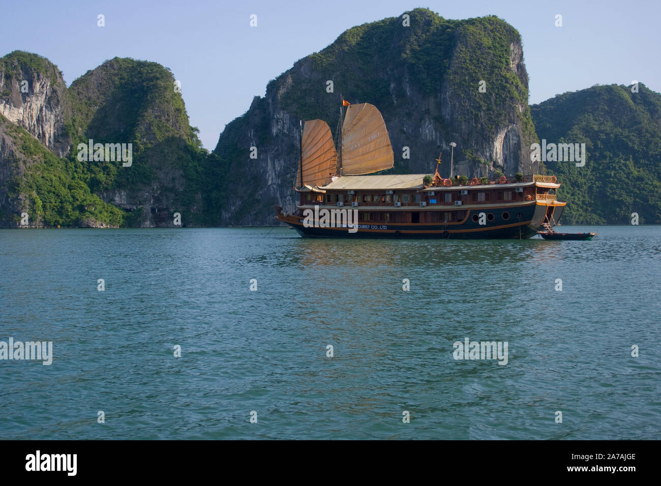 Wunderschöne Halong Bay Vietnam Stockfoto