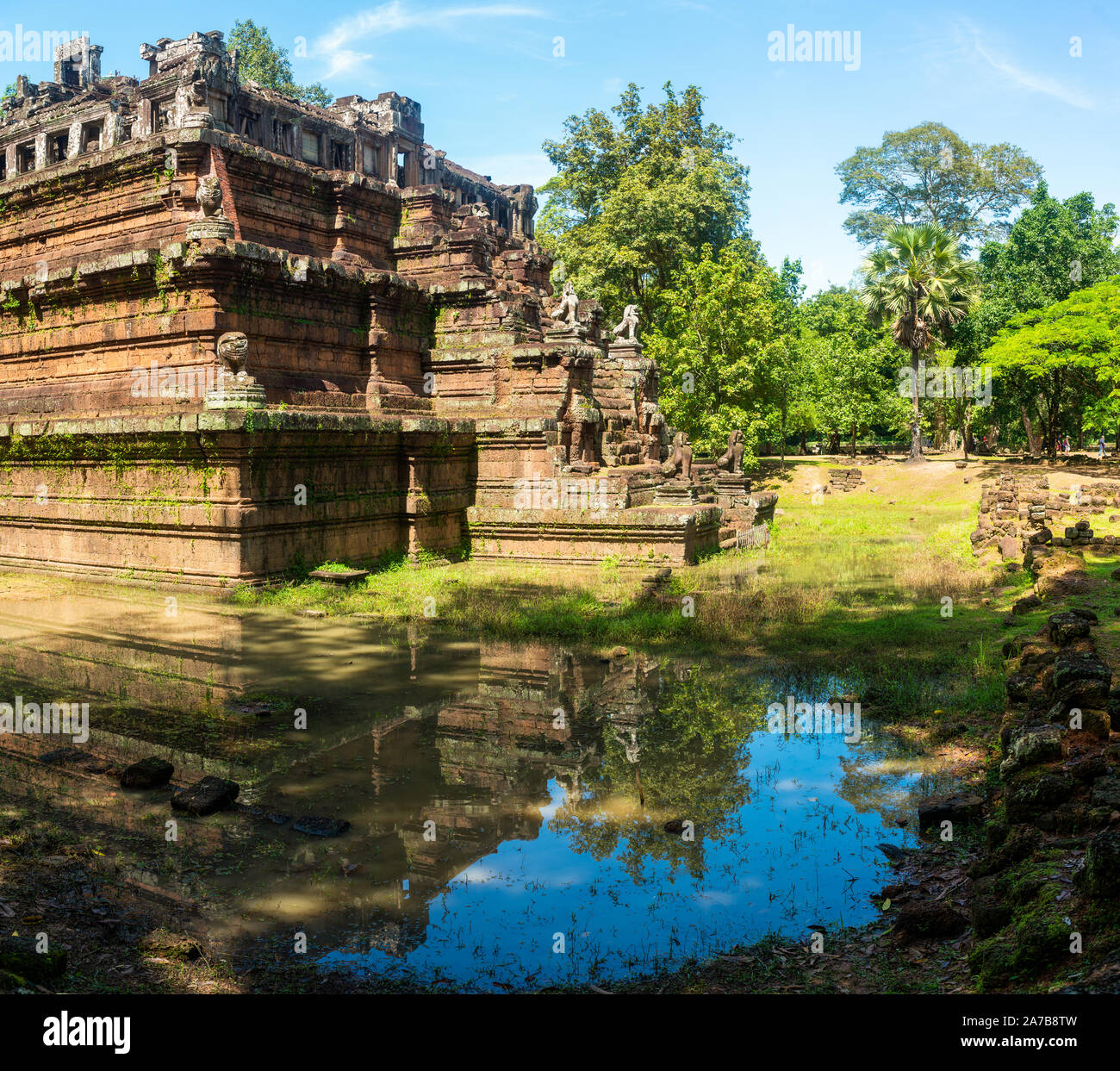 Tempel in Kambodscha Stockfoto