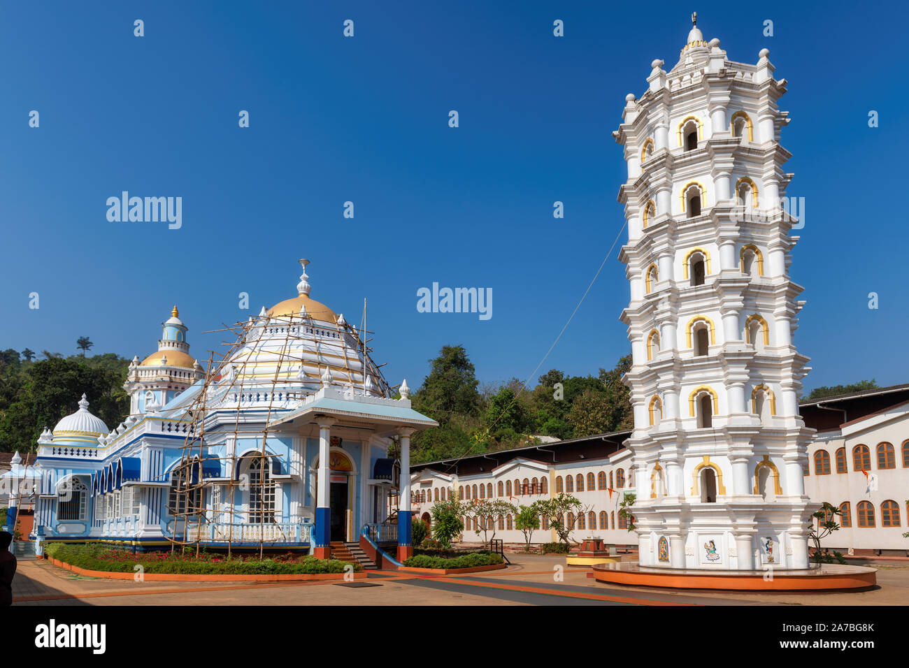 Hindu Tempel in Ponda, Goa, Indien. Stockfoto
