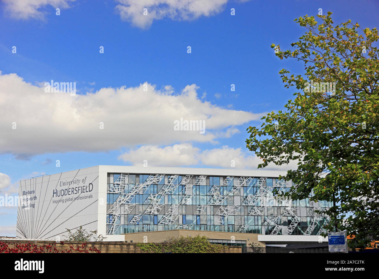 Barbara Hepworth Building, Home Schule für Kunst, Design und Architektur, Huddersfield Universität Stockfoto