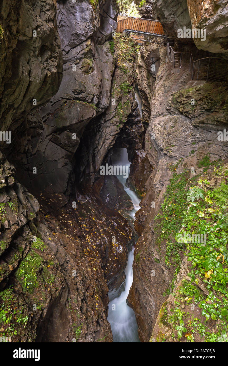 Gilfenklamm Schlucht in der Nähe von Sterzing (Vipiteno), Südtirol Stockfoto