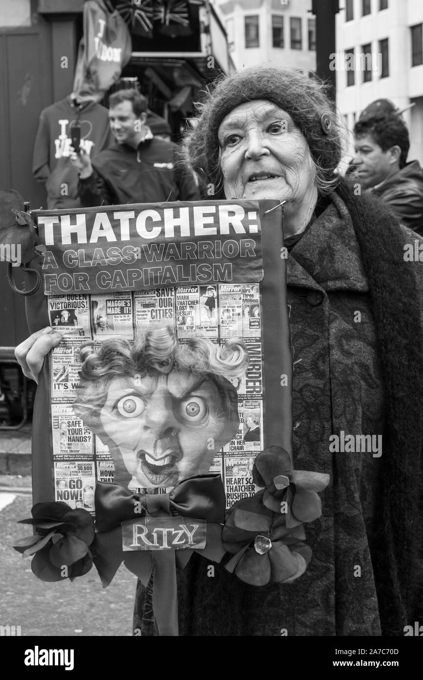 London, Vereinigtes Königreich. 17. Aril 2013. Beerdigung der ehemaligen Premierministerin Margaret Thatcher Stockfoto