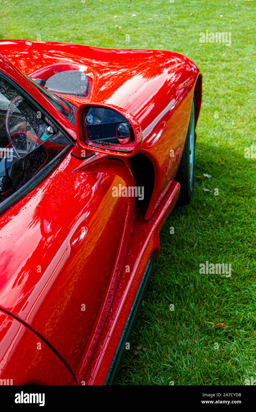 Klassische Alfa Romeo Sportwagen Stockfoto