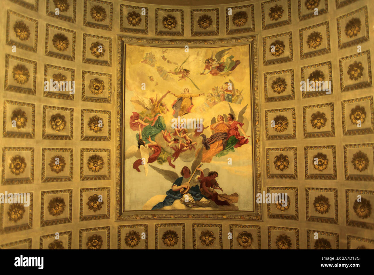 Kroatien, Istrien, Rovinj, der Hl. Euphemia Kathedrale, Interieur, Stockfoto