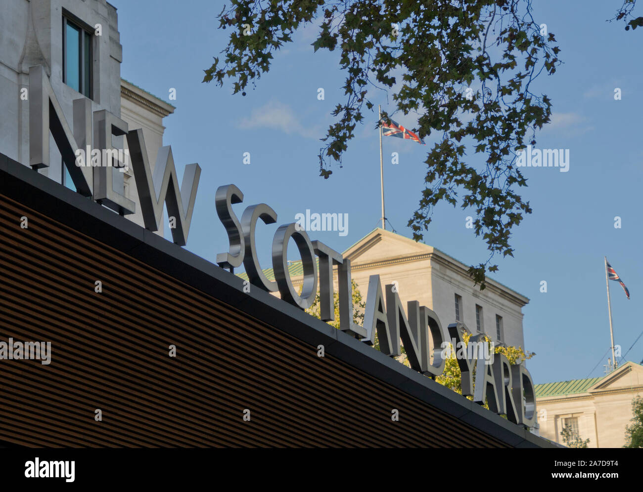 New Scotland Yard neues HQ der Metropolitan Police in London, England, Großbritannien Stockfoto