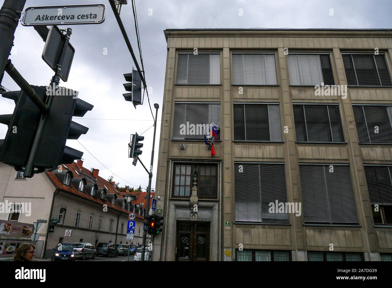 Universität, Univerza v Ljubljani, Naravoslovnotehniška fakulteta, Ljubljana, Slowenien Stockfoto