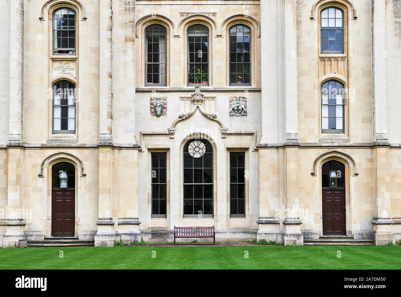 Große Hof am All Souls College, Universität Oxford, England. Stockfoto