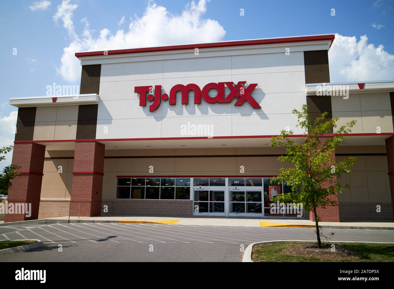 TJ Maxx store Oak Ridge Tennessee USA Stockfoto