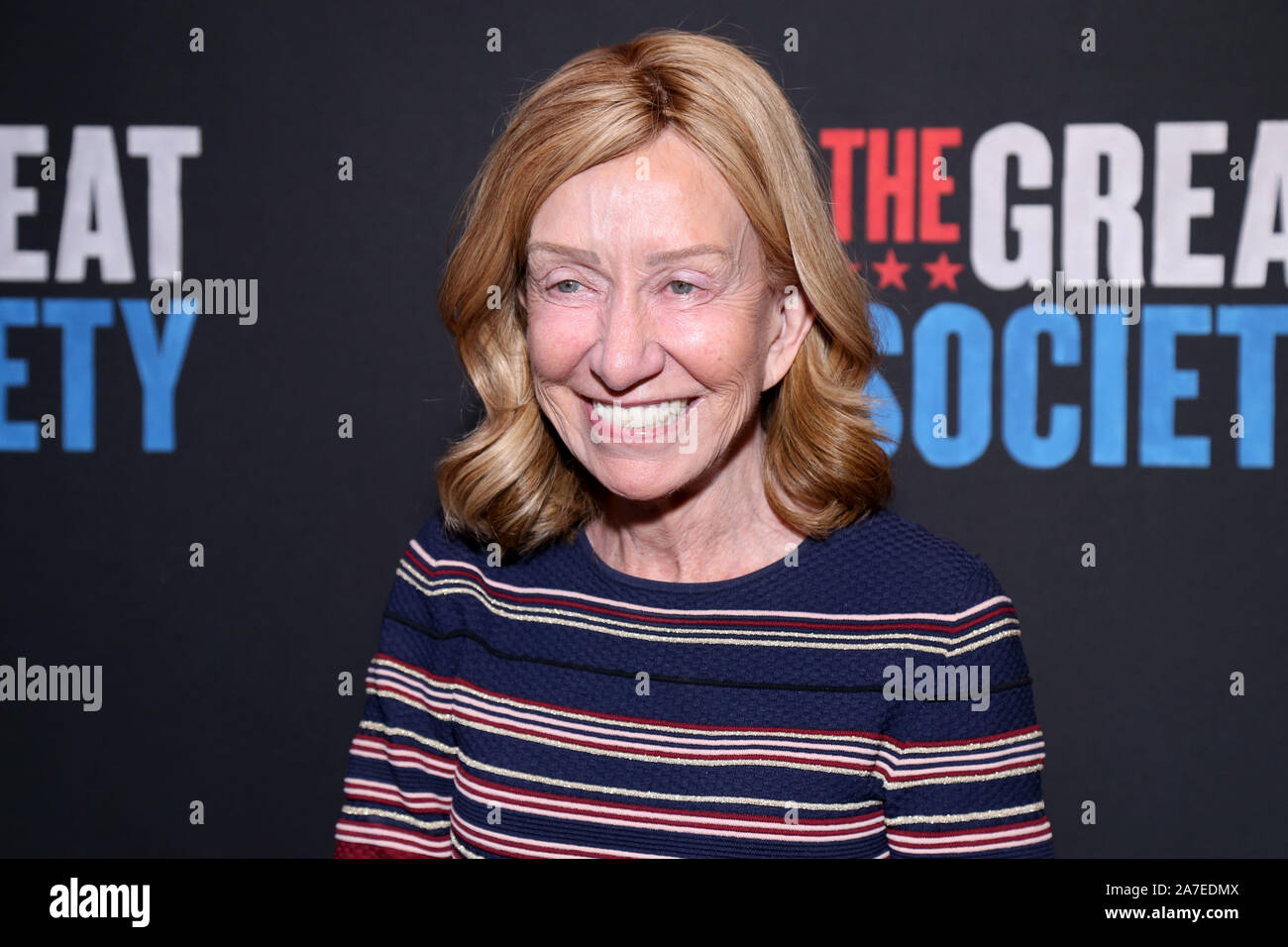 Öffnung Nacht für die große Gesellschaft im Vivian Beaumont Theatre - Ankünfte. Mit: Doris Kearns Goodwin Wo: New York, New York, United States Wenn: 02 Okt 2019 Quelle: Joseph Marzullo/WENN.com Stockfoto
