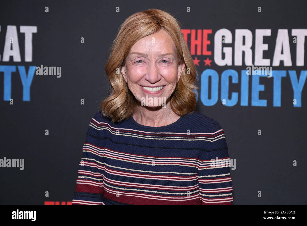 Öffnung Nacht für die große Gesellschaft im Vivian Beaumont Theatre - Ankünfte. Mit: Doris Kearns Goodwin Wo: New York, New York, United States Wenn: 02 Okt 2019 Quelle: Joseph Marzullo/WENN.com Stockfoto