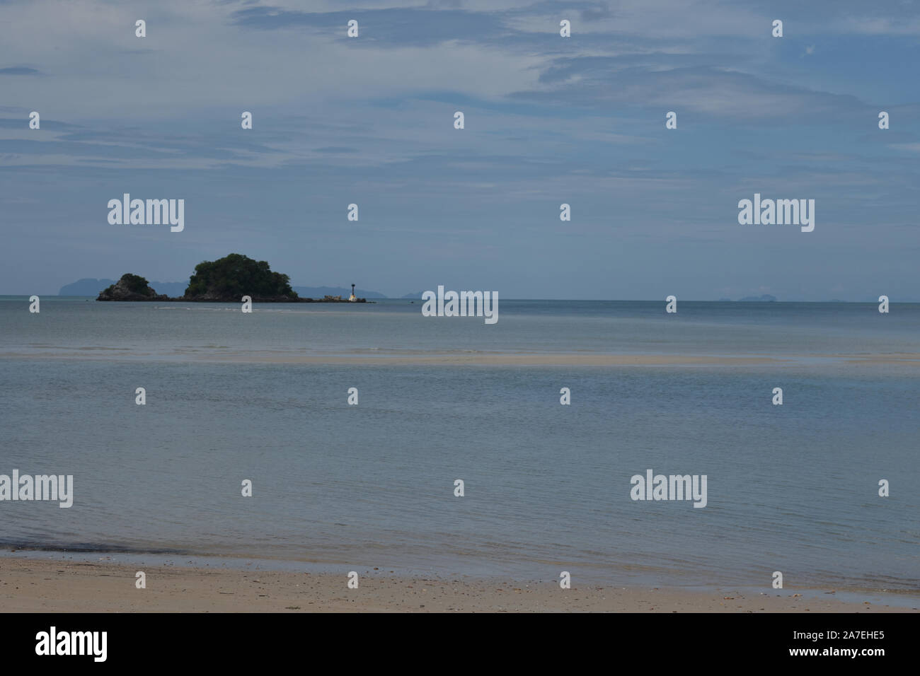 Landschaft einer Strand von Thailand Stockfoto