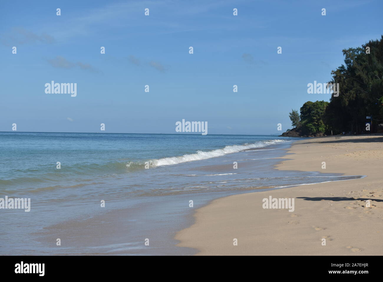 Landschaft einer Strand von Thailand Stockfoto