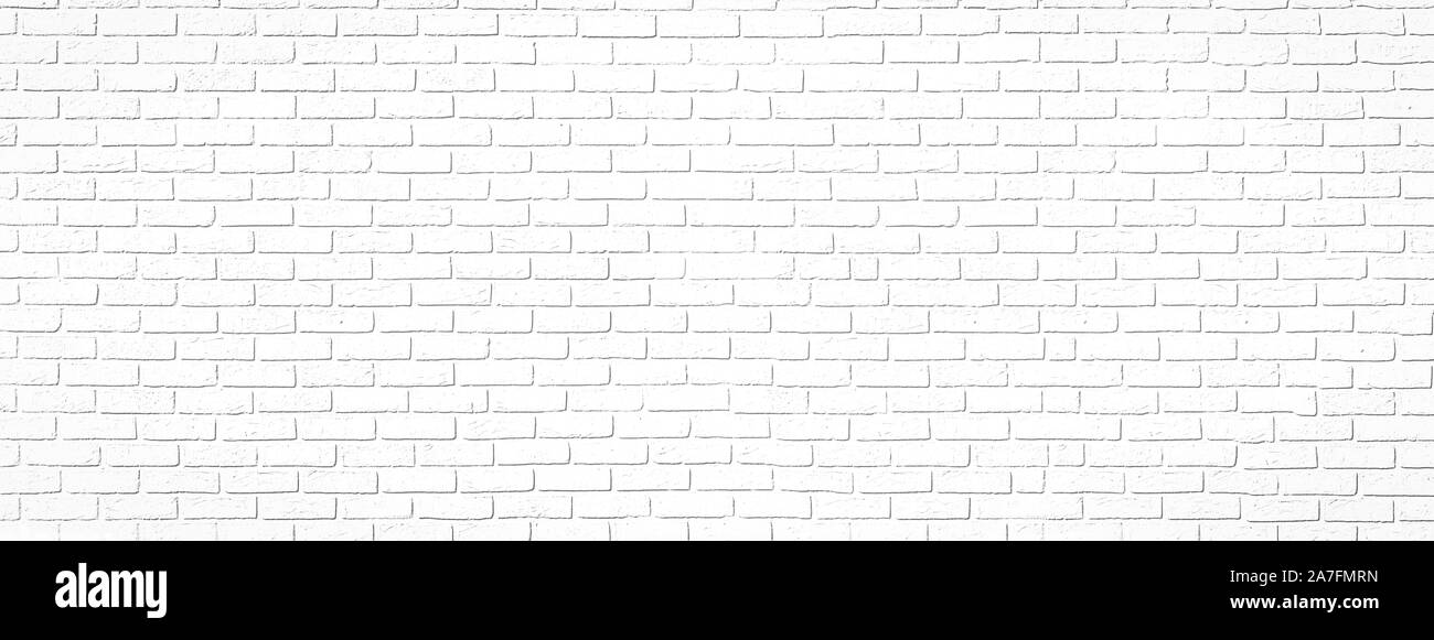 Große weiße gemauerte Wand - idealer Hintergrund für Ihr Projekt oder Dekoration. Stockfoto