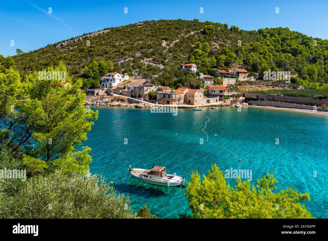 Insel Hvar, Kroatien Stockfoto